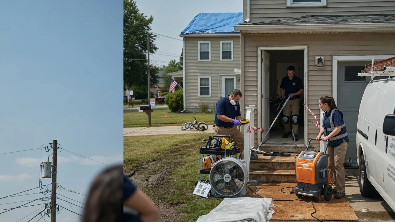 Water Damage Repair in Leo, IN near me
